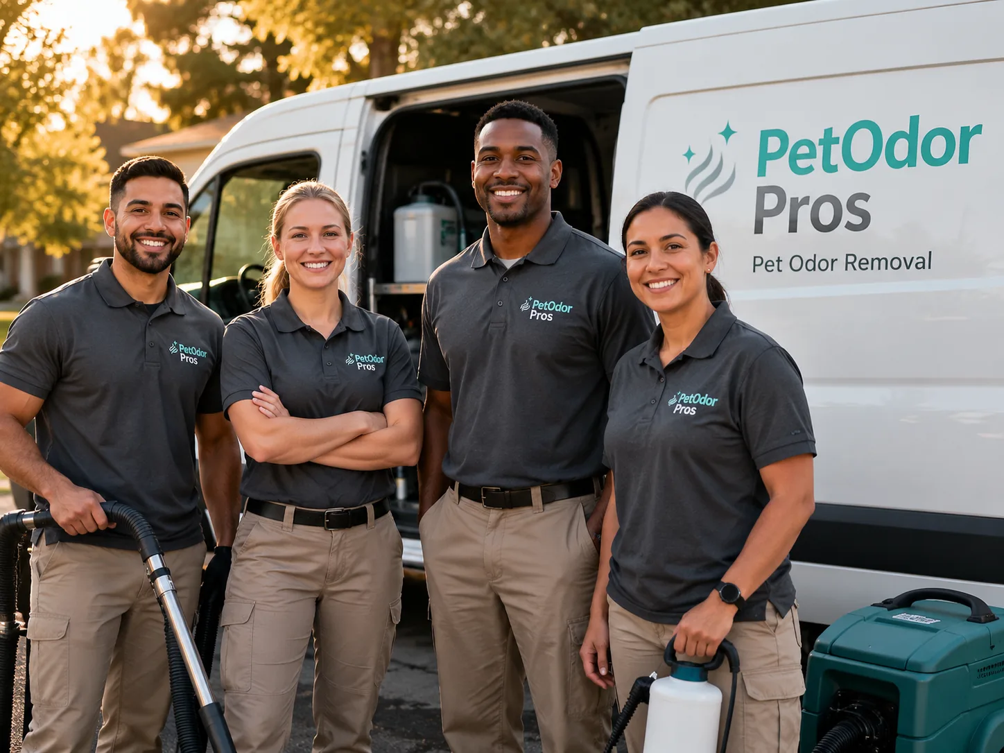 Pet Odor Removal team serving Clinton, LA